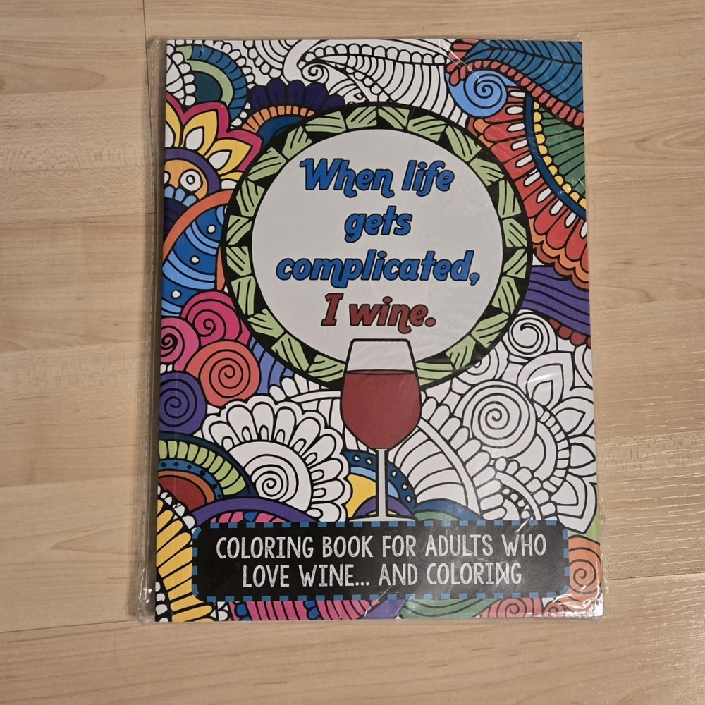 Colorful Adult Coloring Book